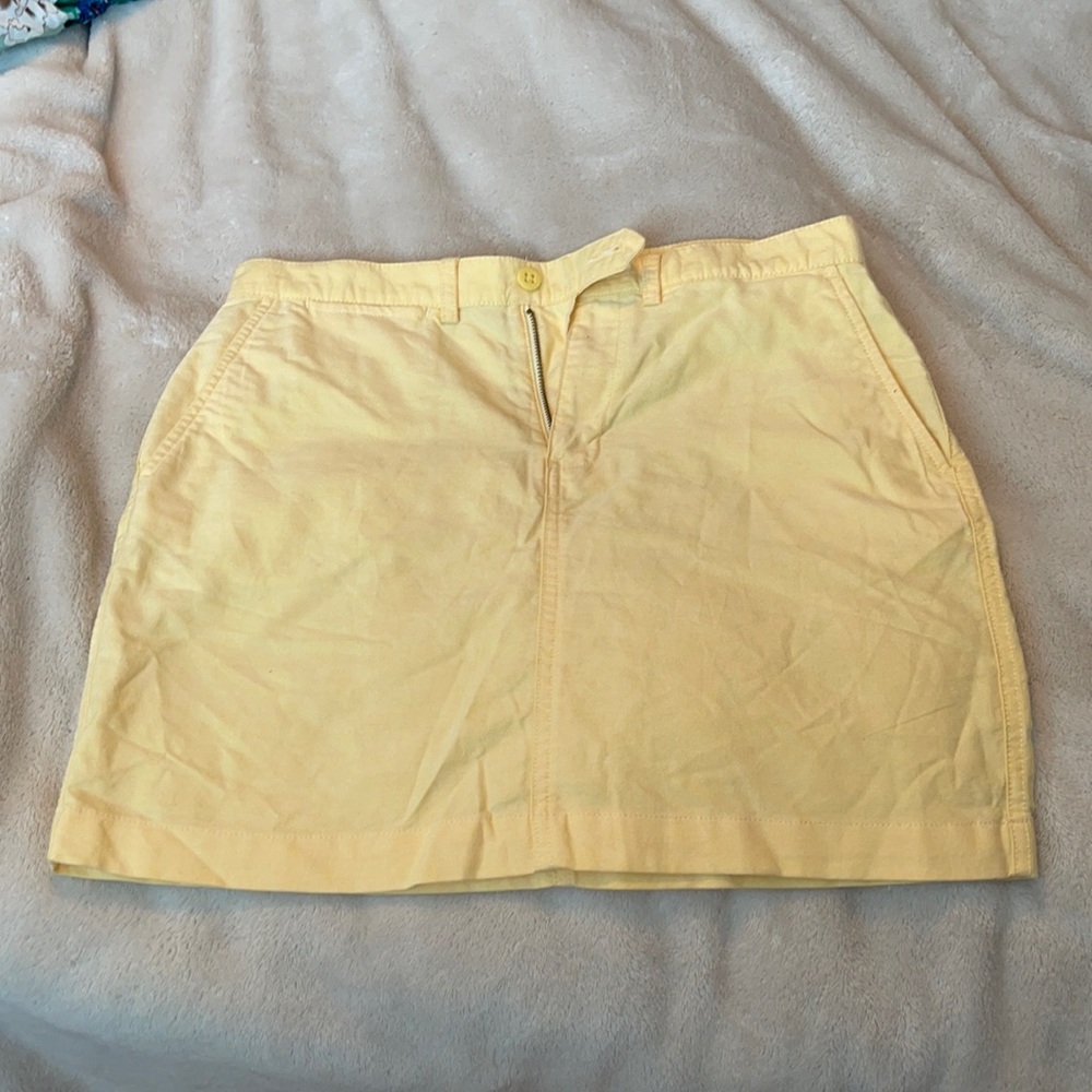 Like new yellow Ralph Lauren skirt